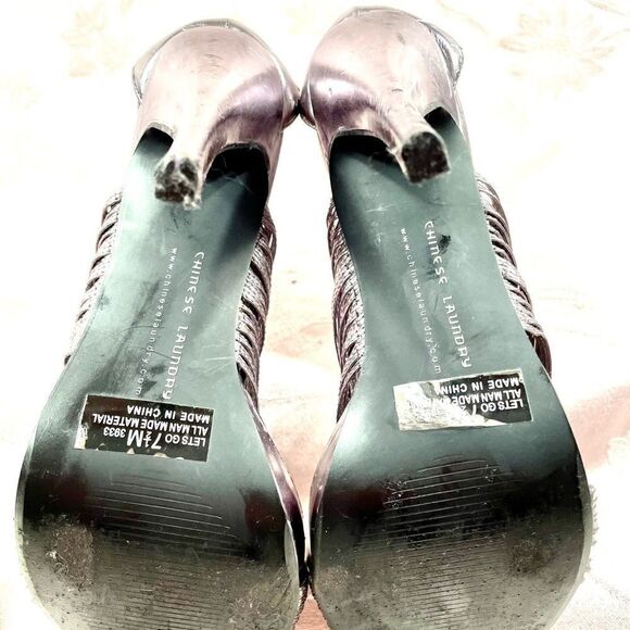 CHINESE LAUNDRY LET’s GO STRAPPY BACK ZIP 7.5 - Picture 6 of 6